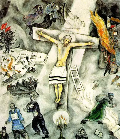 White Crucifixion Marc Chagall